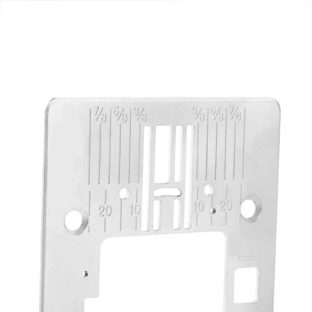 Sewing Machine Needle Throat Plate Q60D for Singer 4432 5511 4423 Heavy Duty Model Metal Needle Plate DIY Apparel Sewing 78*78mm Oasis Select