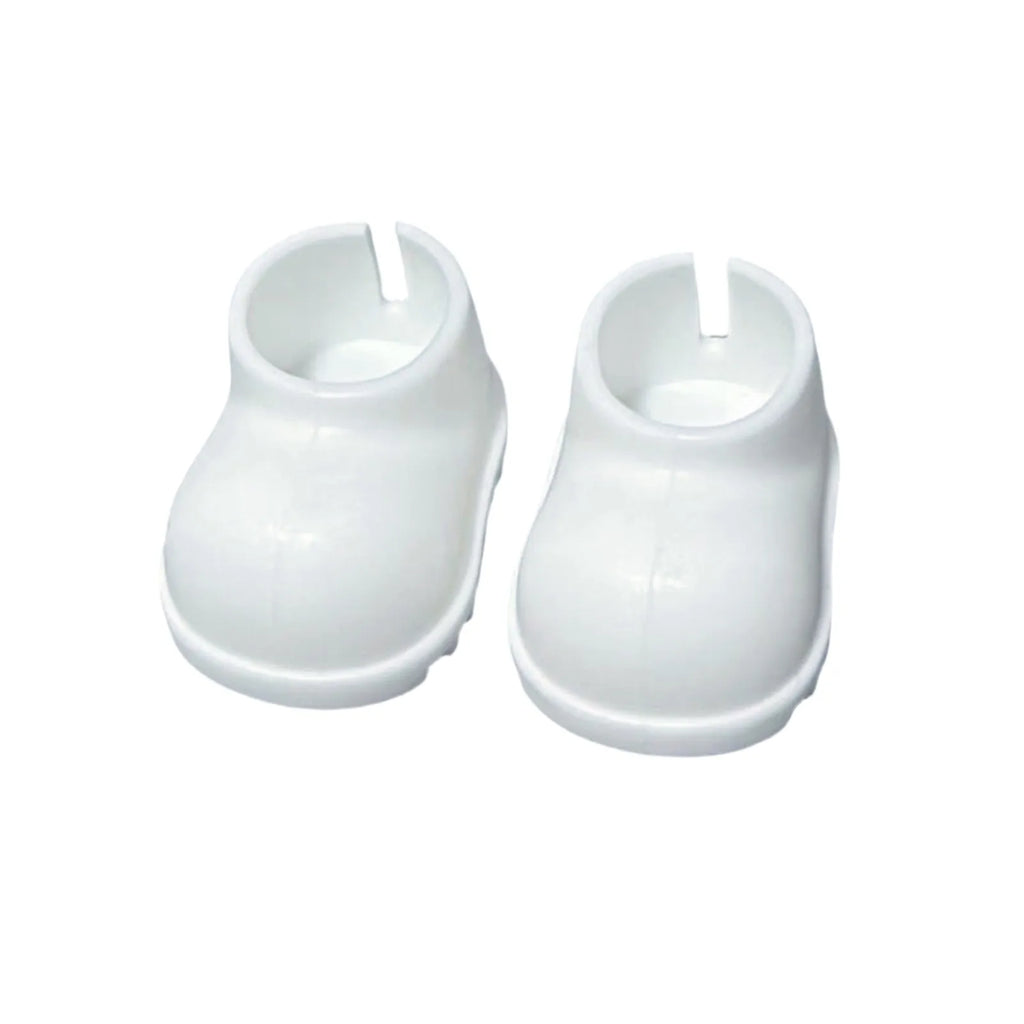 New Hand-made For 17CM Labubu Doll Shoes Dressing Replacement DIY Doll Leather Shoes Multiple Styles Doll Accessories Doll Toys Oasis Select White One Size