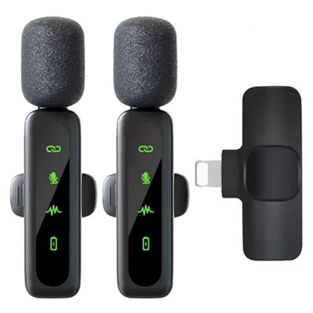 Wireless Lavalier Microphone Plug & Play | Noise Reduction Mic