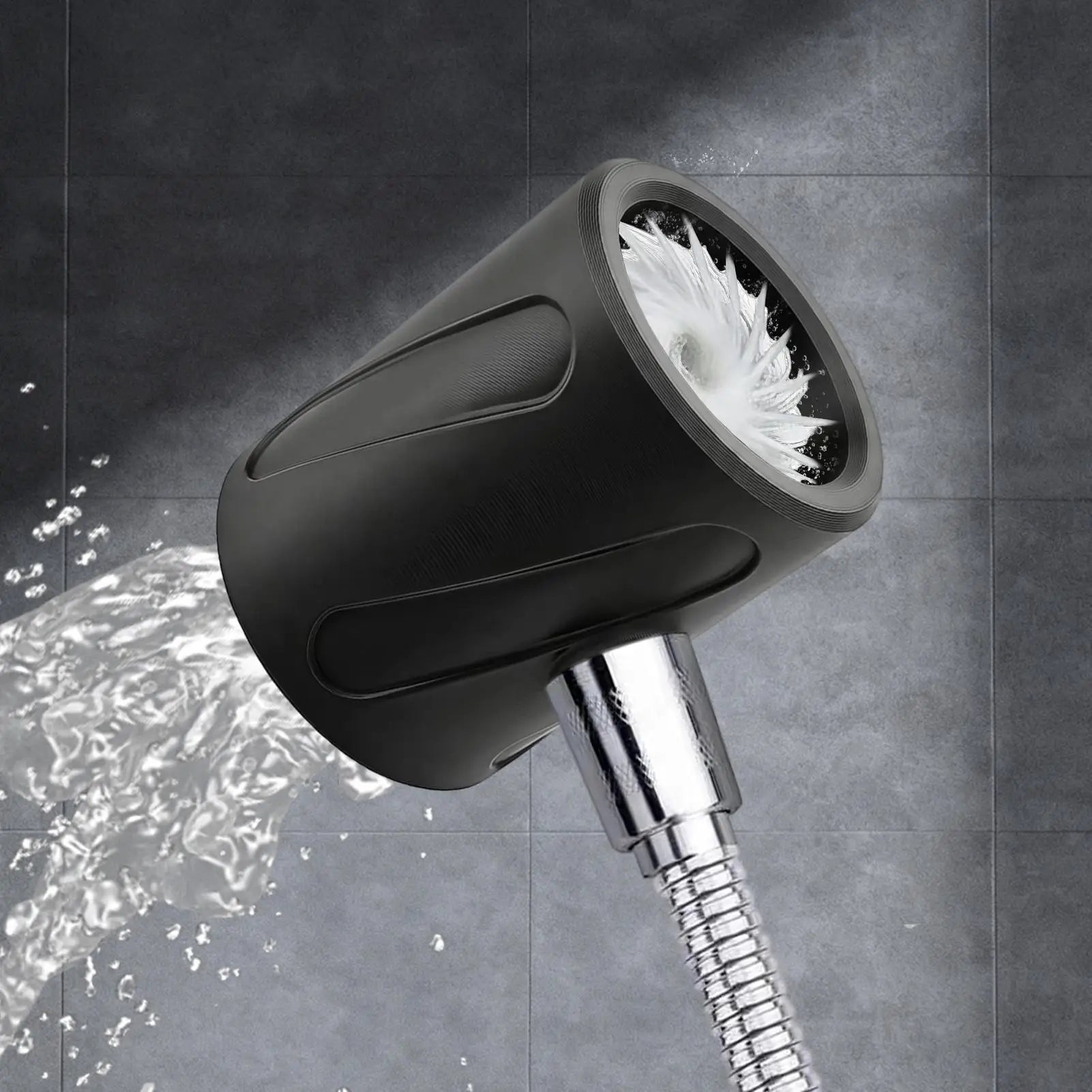 Bathroom Men Cleaning Shower Head handheld shower head with coarse holes to prevent clogging for Home Apartment Oasis Select