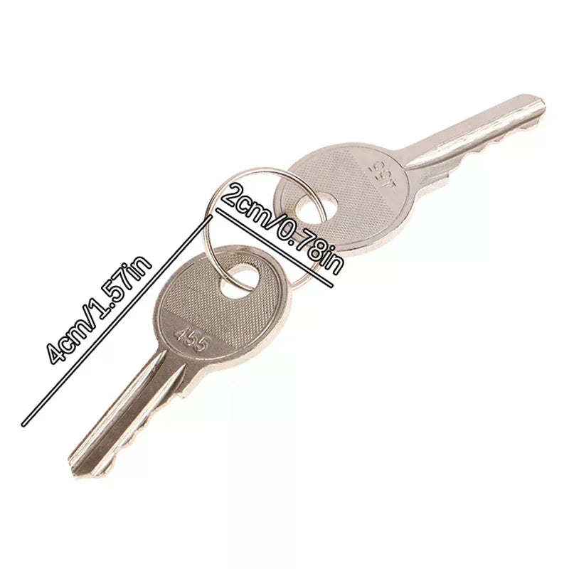 2PC 455 Key Round Head Three-speed Selector Key Switch XB2-BG03C BG21C BG25C BG33C For Elevator And Escalator Oasis Select