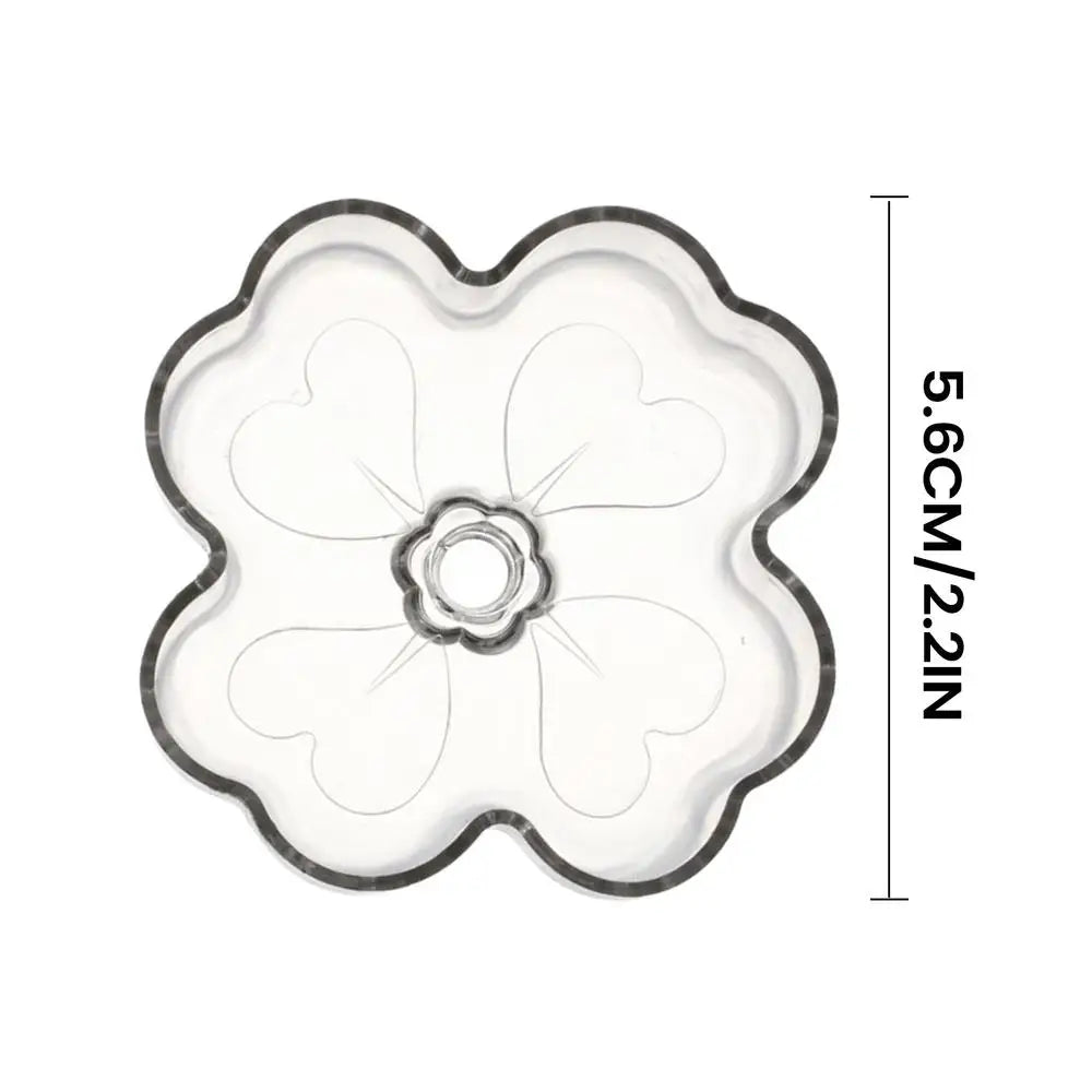 Aquarium Shrimp Feeder Dish – Clear Acrylic Suction Cup Tray
