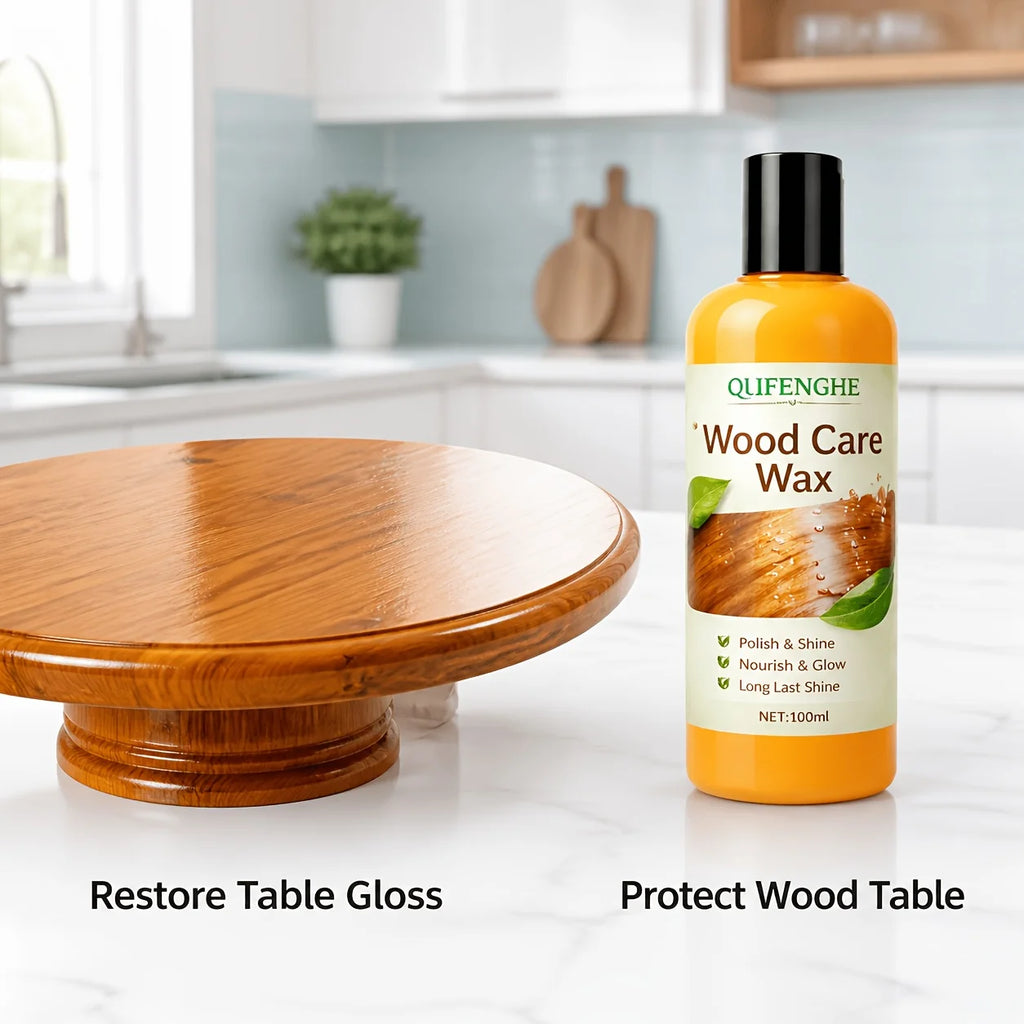 3.38oz Professional Wood Floor Wax And Polish - One Step Solution for Brightening Protecting And Restoring Shine for All Wooden Oasis Select
