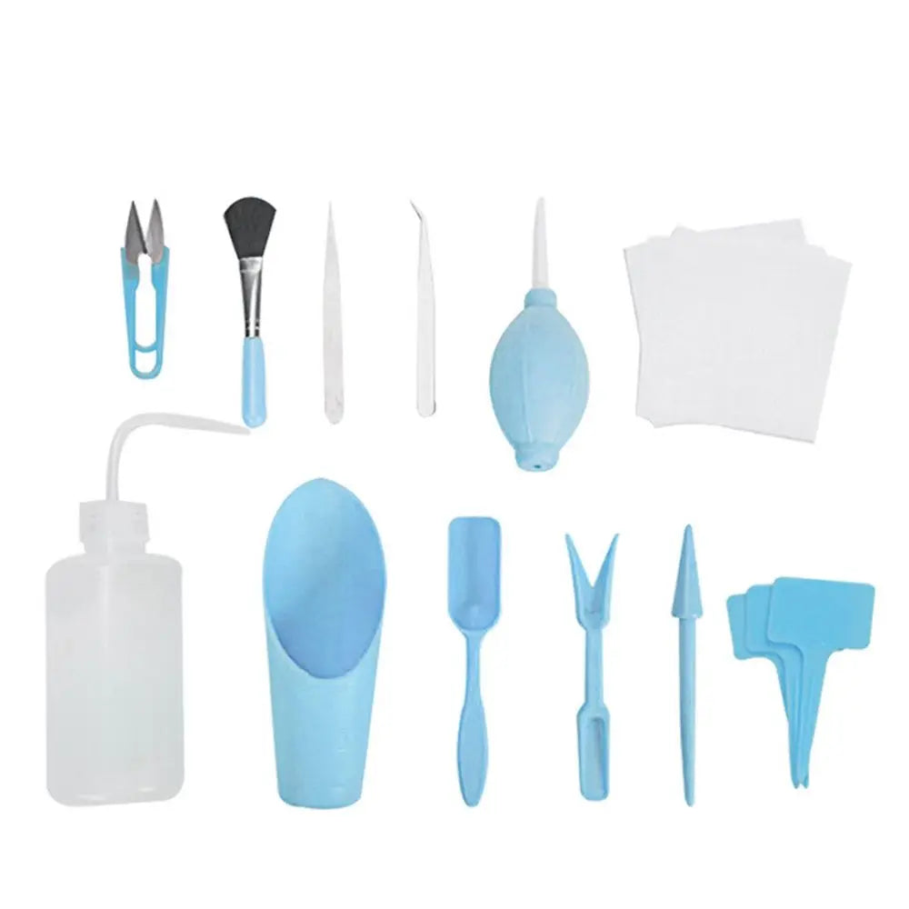 DIY Bonsai & Succulent Planting Tool Kit – 12/16 Pcs Garden Set