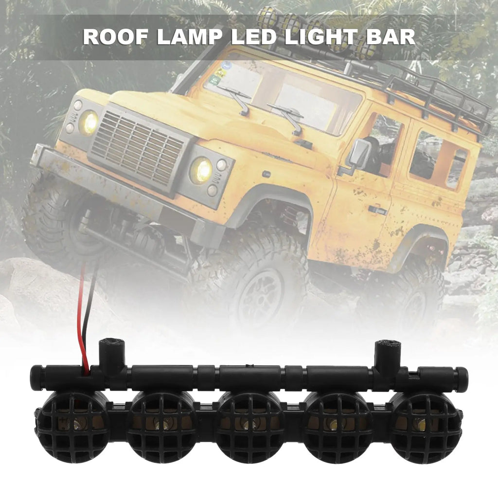 RC Car Roof Lamp LED Light Bar for MN D90 D99S MN98 MN99S MN-90 1/12 RC Car Upgrade Parts Oasis Select