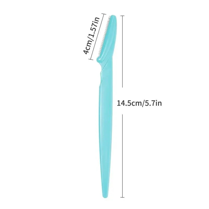 5-Piece Stainless Steel Eyebrow Trimmer Set | Brow Shaper