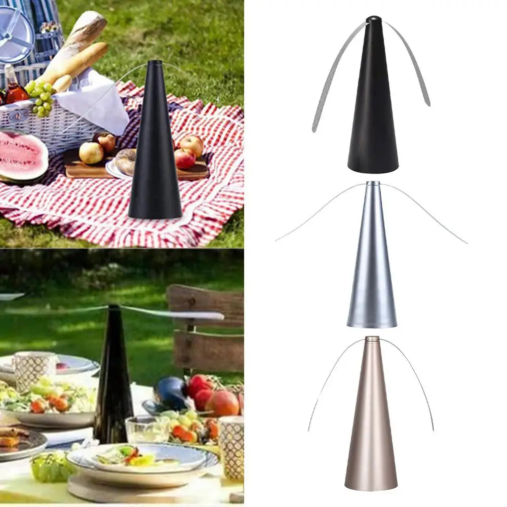 1Pc Outdoor Kitchen Fly Repellent Fan Fly Destroyer Keep Flies Bugs Away From Food Household Pest Repellent Table Fan Oasis Select