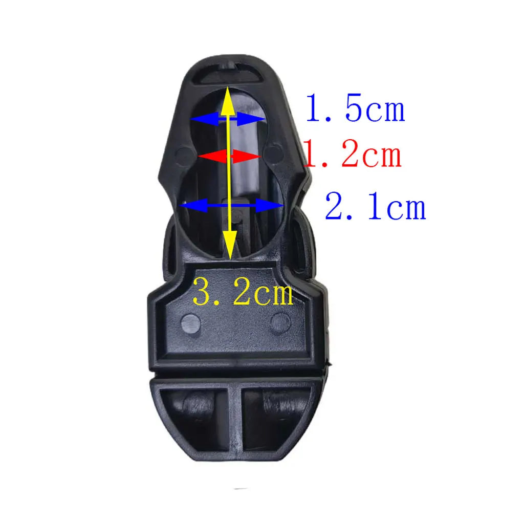 2 Pieces Scuba Diving Fin Strap Buckles Replacement Oasis Select