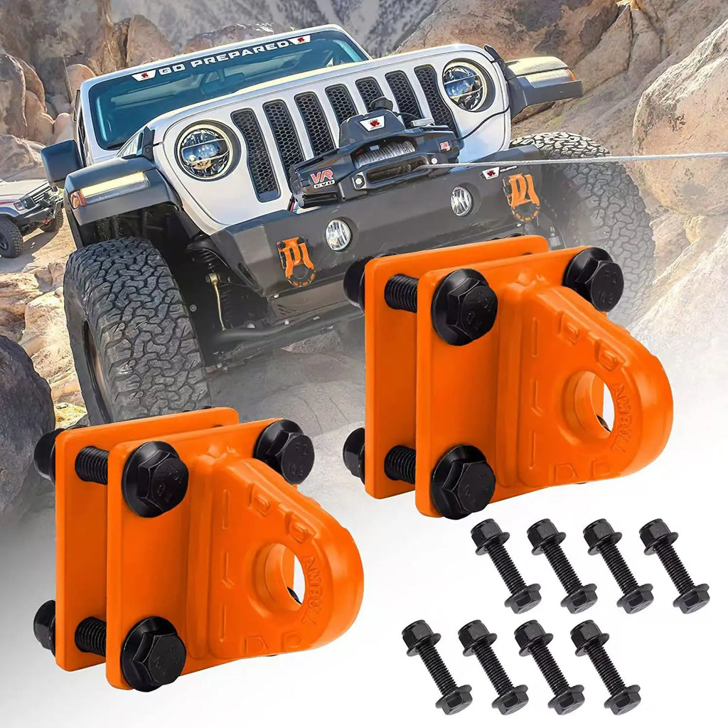 Off road vehicle trailer detachable bracket 3/4 detachable bracket bumper trailer detachable connector Oasis Select Orange