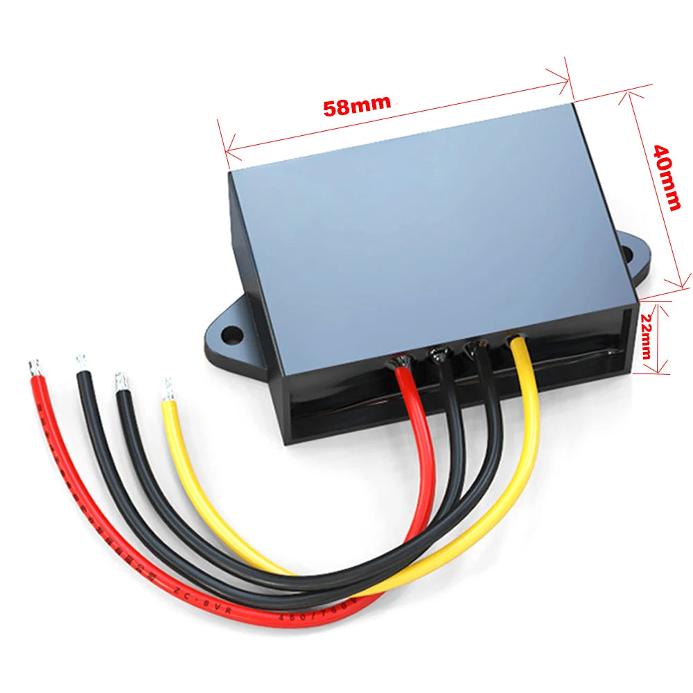 Isolated 12V 24V 48V 60V to 12V 3A 5A Regulator Stabilizer Boost Buck Voltage Converter Step Up Down DC DC Oasis Select ABS Housing Isolated 50V-100V DC 12V 3A
