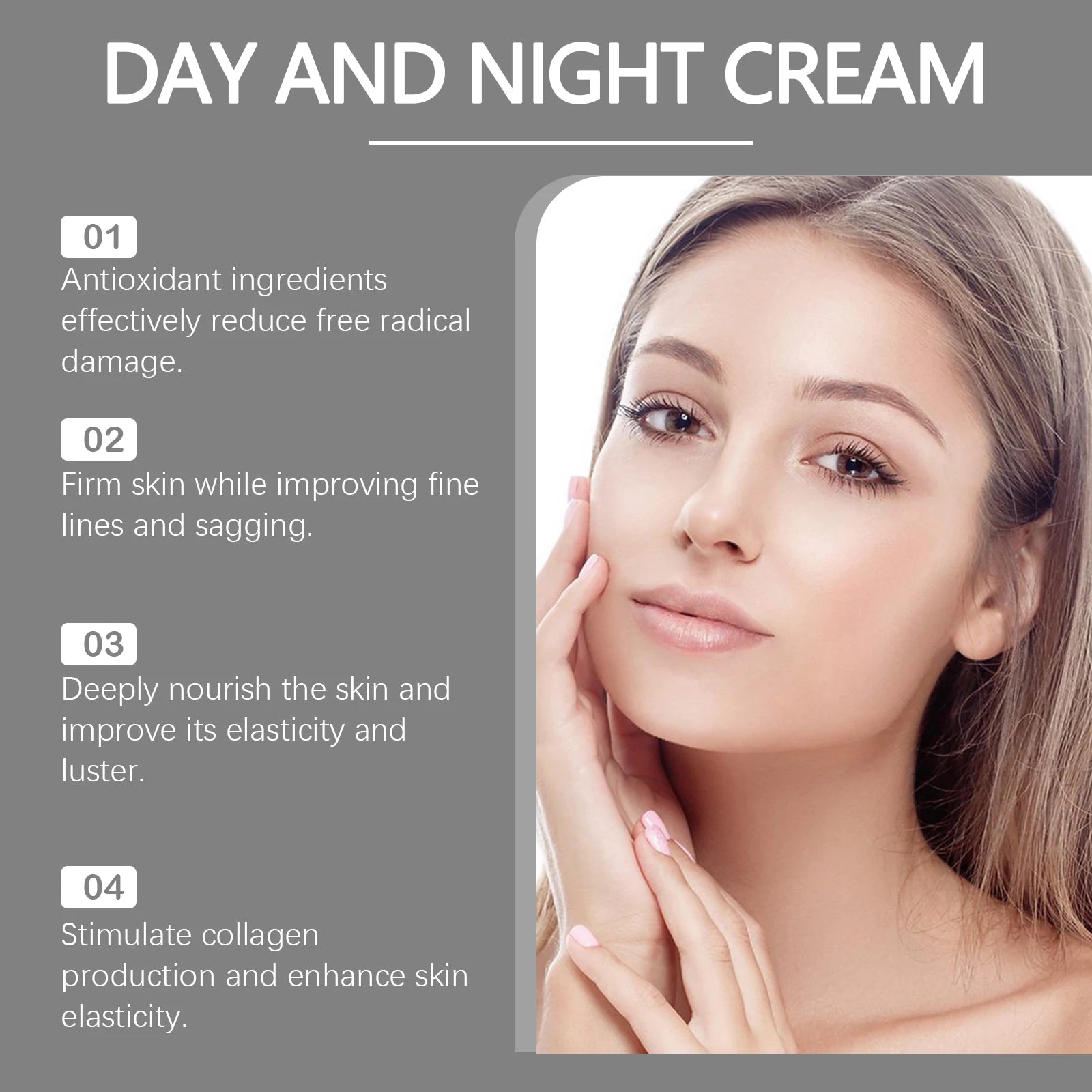 Retinol Anti Aging Face Cream Moisturizing Collagen Wrinkle Remove Firming Skin Smoothing Nourish Glow Skin Care Cream 50g Oasis Select