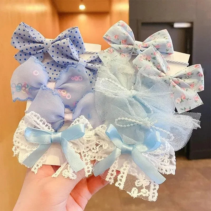 10pcs Aesthetic Hair Scrunchies – Cute Elastic Hair Ties, Soft Fabric Hair Bands, Stylish Headbands for Everyday Wear Oasis Select 10pcs-11