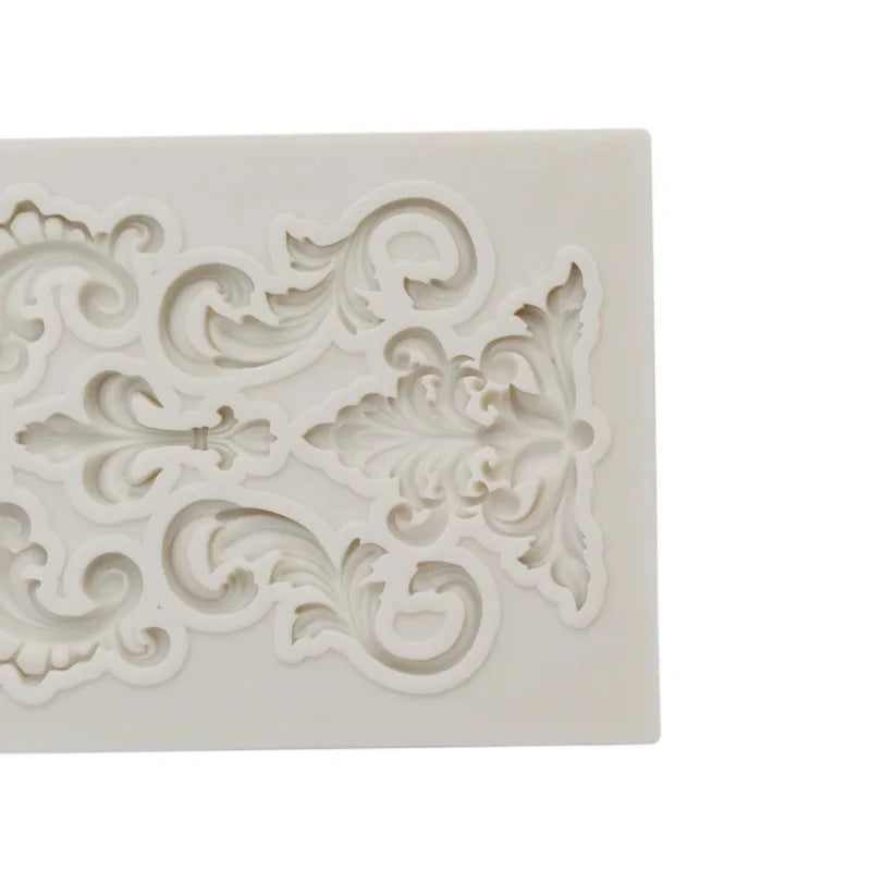 European Pattern Fondant Silicone Mold – Chocolate & Cake Deco Silicone Baking Mold Oasis Select