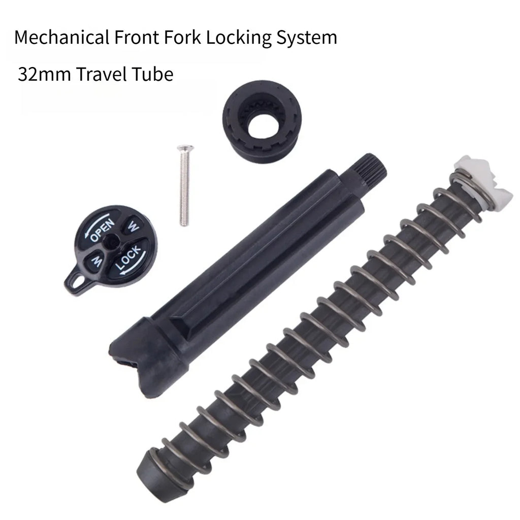 MTB Fork Lockout System Kit Compatible with For Suntour XCM Mechanical Suspension Forks Link and Support Posts Oasis Select I-32mm