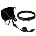 Swim Resistance Parachute Belt Adjustable Adult Swim Parachute Training Strength Endurance Speed Trainer Pool Fitness Gear 2026 Oasis Select Black
