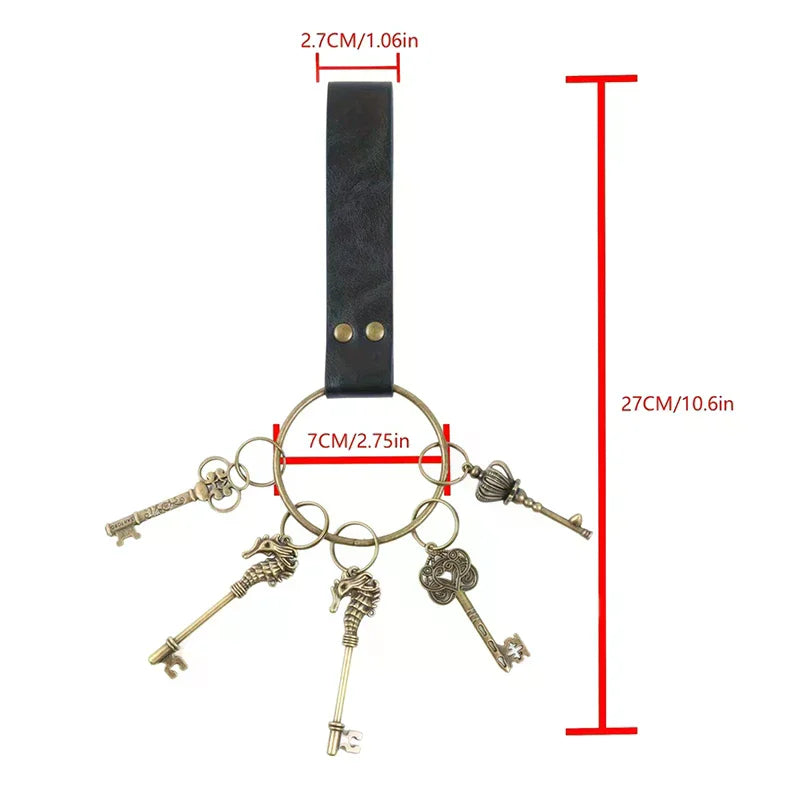 Medieval Belts Renaissance Clothing Accessories Circular Rings Retro Metal Keychains Cosplay Belts Accessories Oasis Select