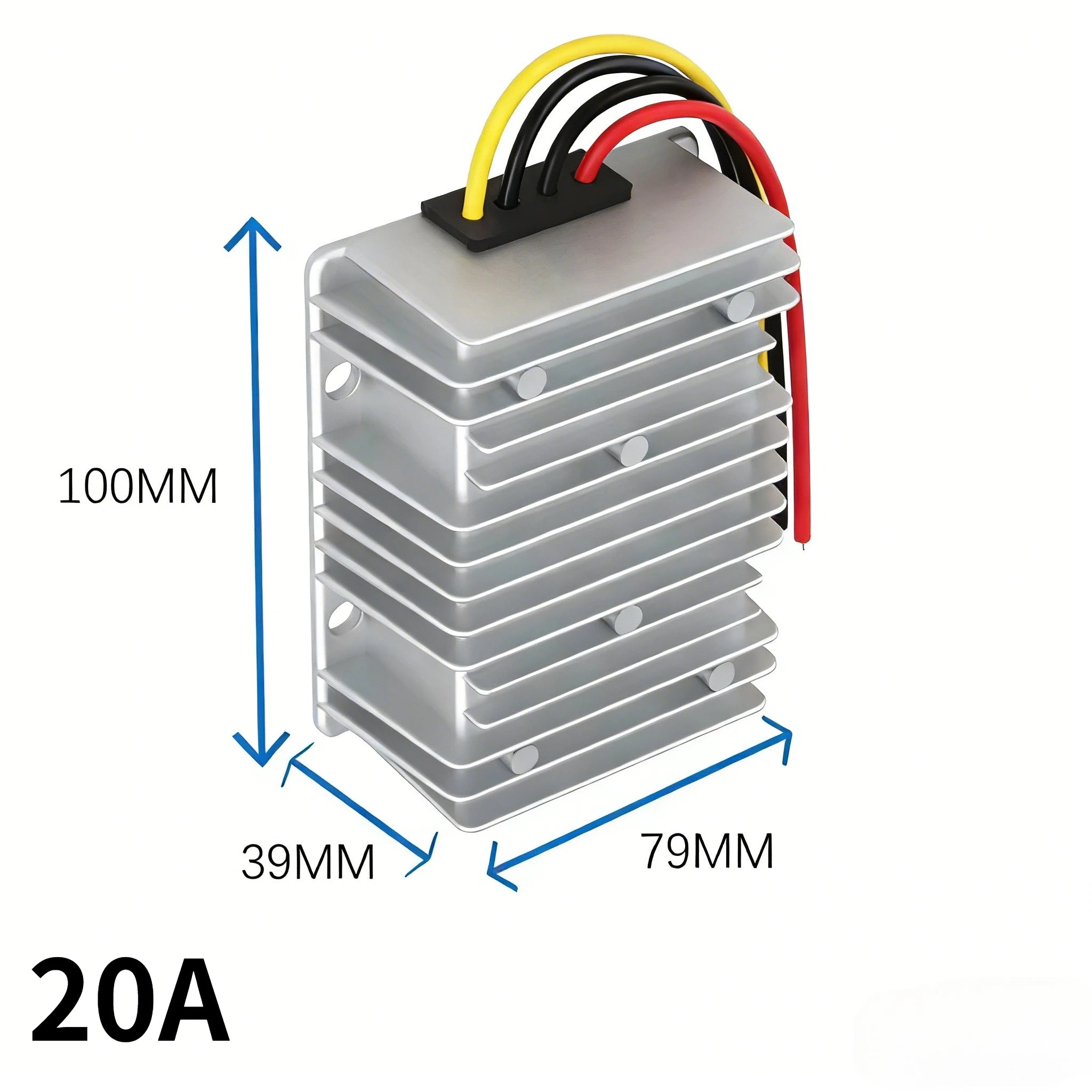 12V Lithium Battery Charger 9-35V to 13.8V 14.5V 12.6V 5A-20A Dual Battery System Boost Step-down DC Lead Acid Battery Charger Oasis Select 20A 9V-36V 13.8V