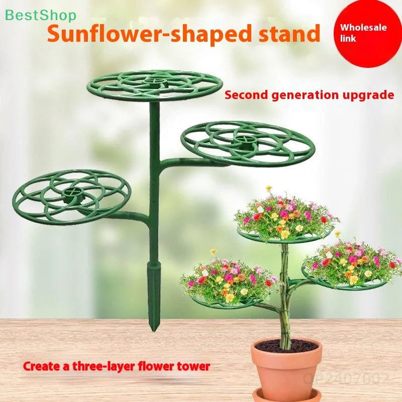 Plant Support Trellis Frame – Multi-Layer for Climbing Plants