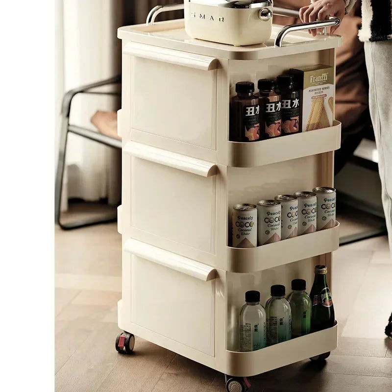 Multi-functional Household trolley rack drawer storage cabinet Durable cabinet seasoning rack Oasis Select