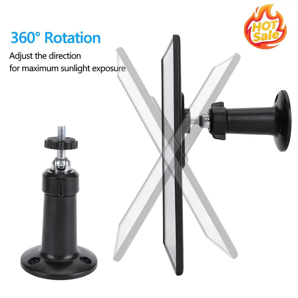 Outdoor Cam Battery 22%-24% Energy Conversion Rate Versatile Power Supply 6W5V Solars Charger for Ring Stick Up Cam Pro/Plus Oasis Select