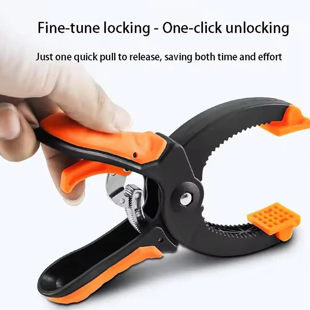 6/8 Inch Woodworking Ratchet Clamp G-shaped Clamp Fixture Clamping Strong Grip DIY Woodworking Tools Oasis Select