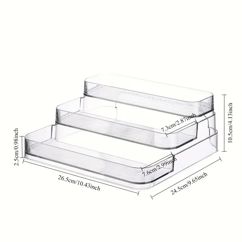 Perfume Storage Box-Cosmetic Storage Box, Sturdy Transparent Rack, Suitable for Kitchen and Bathroom Countertop Cabinet Storage Oasis Select