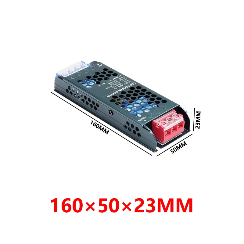 LED Power Supply AC 220V TO DC 12V 24V LED Driver Lighting Transformer 12V 24V 60W 100W 150W 200W 300W 400W For LED Strip Lights Oasis Select 150W 12V