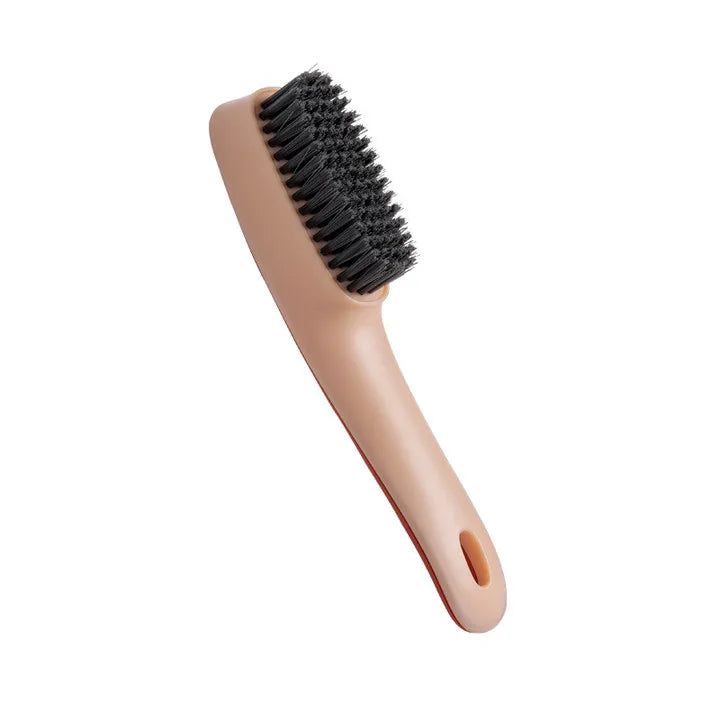 1pc Shoe Cleaning Brush Plastic Clothes Scrubbing Brush Household Cleaning Tool Oasis Select RED COLOR