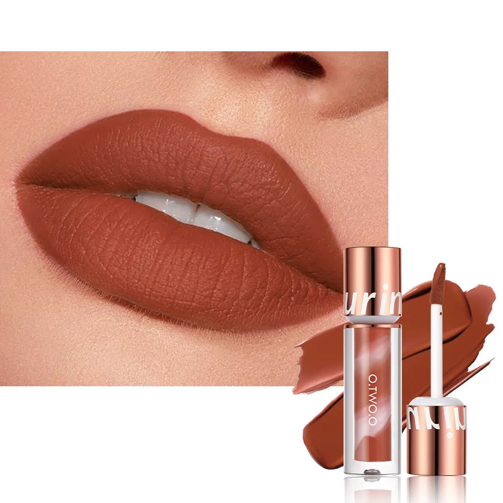 O.TWO.O Matte Liquid Lipstick – Waterproof 24H Color-Lock