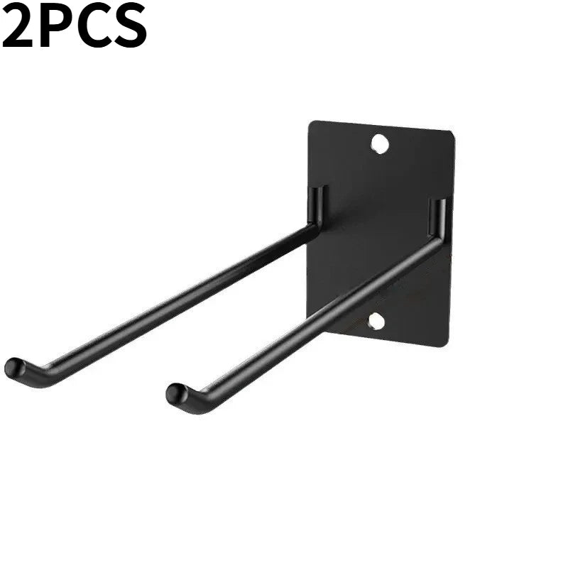 Heavy Duty Tool Storage System Hooks Wall Holder Garage Storage Multi-Purpose Garden Tool Organizer For Garage Wall Hook Oasis Select 2PCS