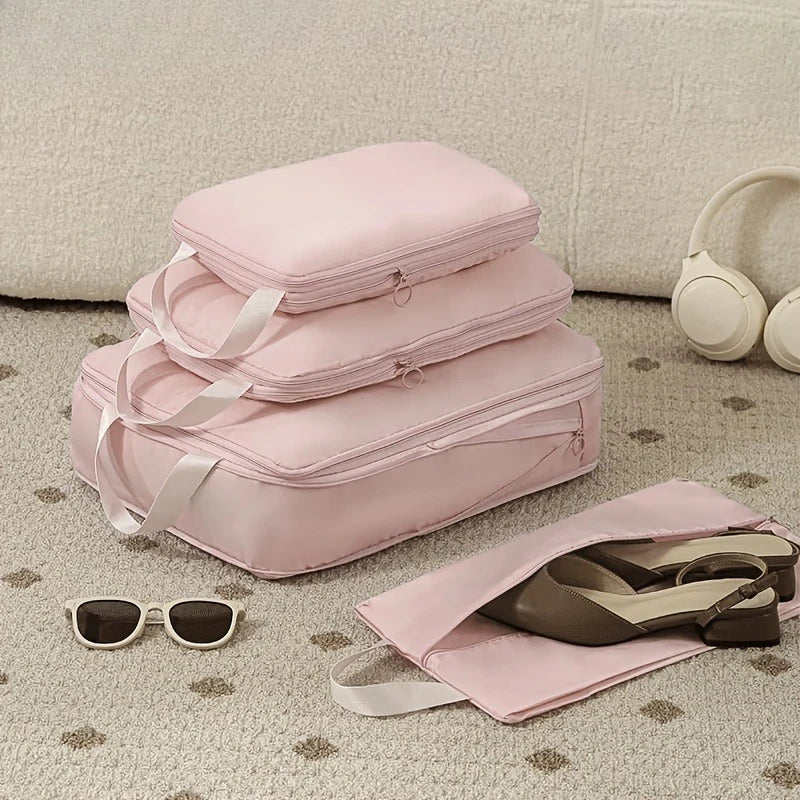 Compression Storage Bags for Travel,Large Capacity Space Saver Bags for Down Jackets, Vacuum Seal Bags for Camping, Moving, Dorm Oasis Select