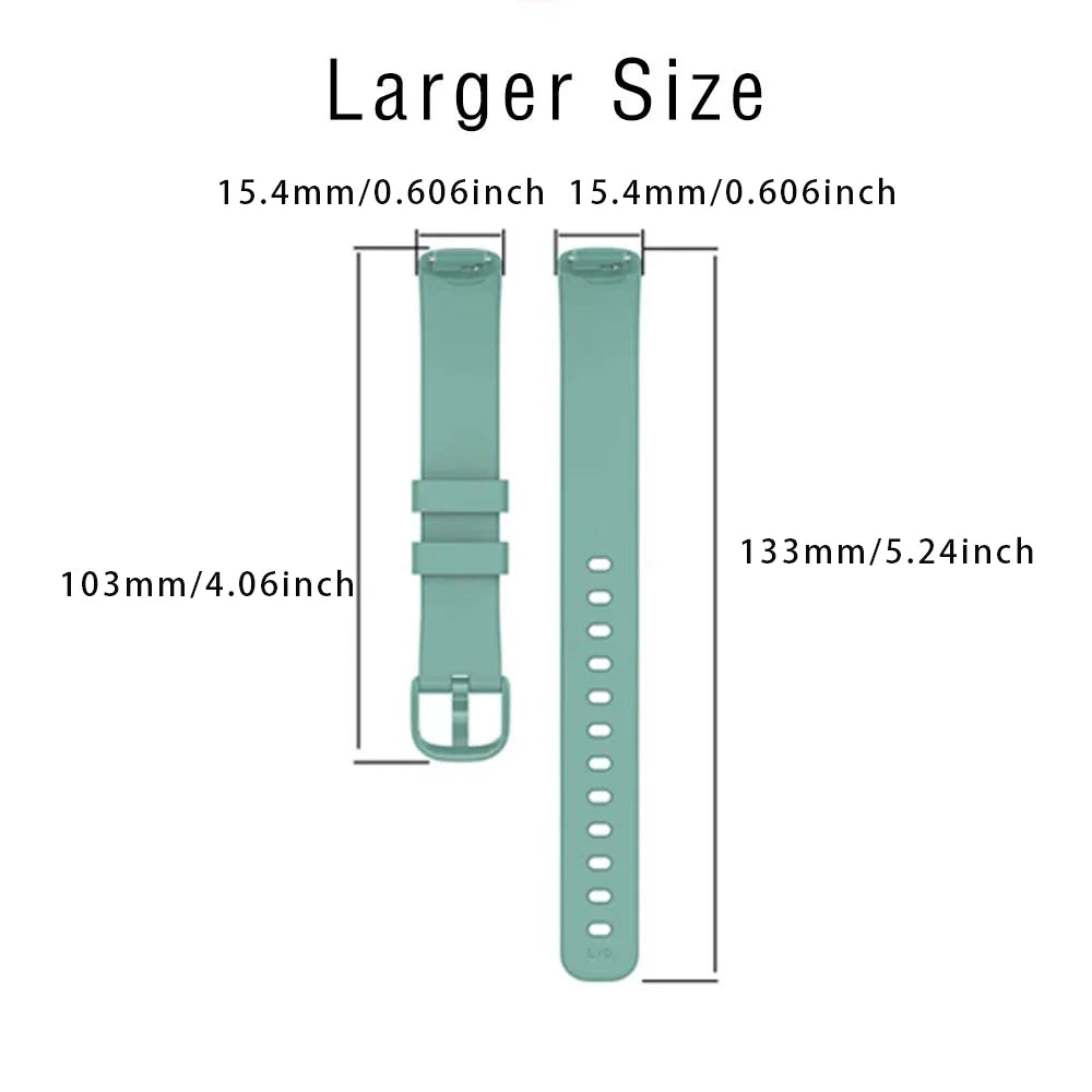 2-in-1 TPU Case & Silicone Strap for Fitbit Inspire 3 Smartwatch Band & Case Oasis Select