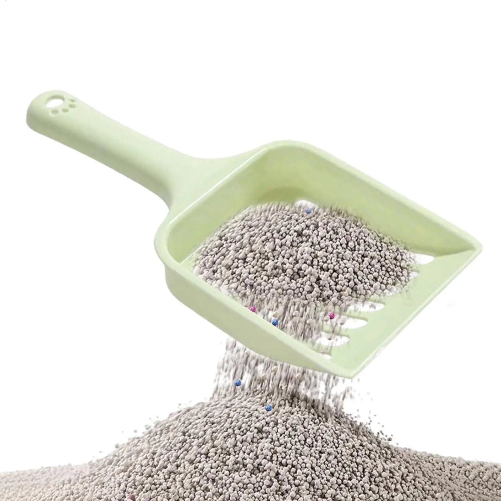 Cat Litter Scoop pet litter shovel Candy color appearance horizontal handle cat toilet shovel poop pickup Cat cleaning supplie Oasis Select