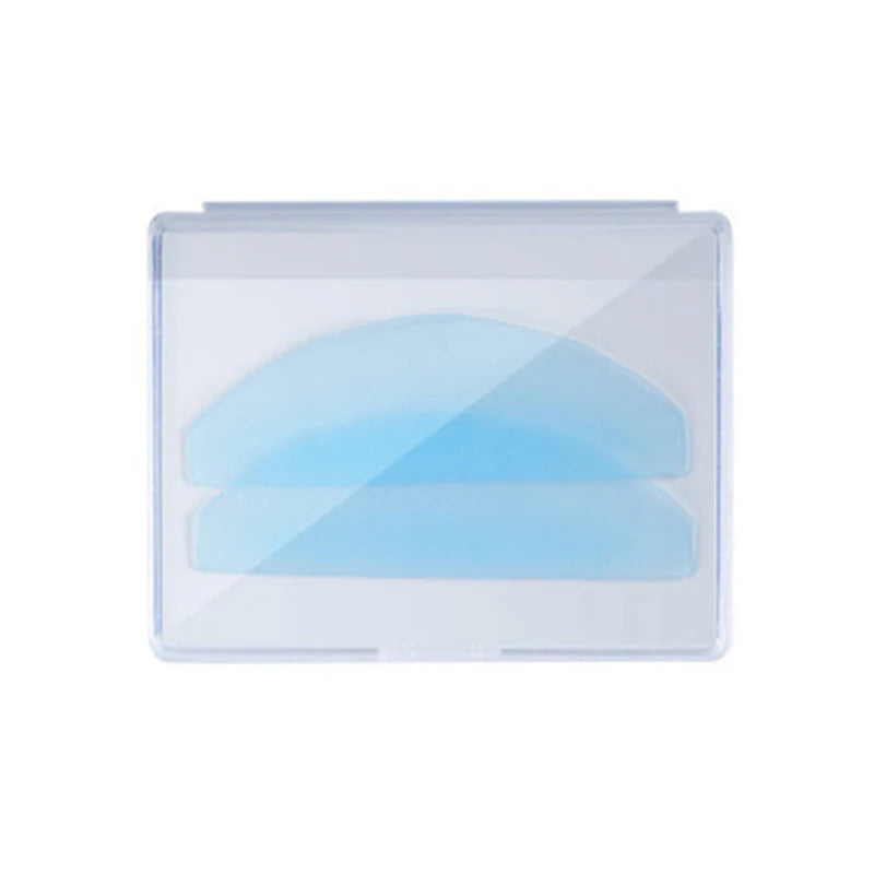 1Pair Ultra Thin Silicone Eyelash Perm Pads Lashes Rods Shield Lifting 3D Eyelash Curler Accessories Applicator Makeup Tool Oasis Select Blue