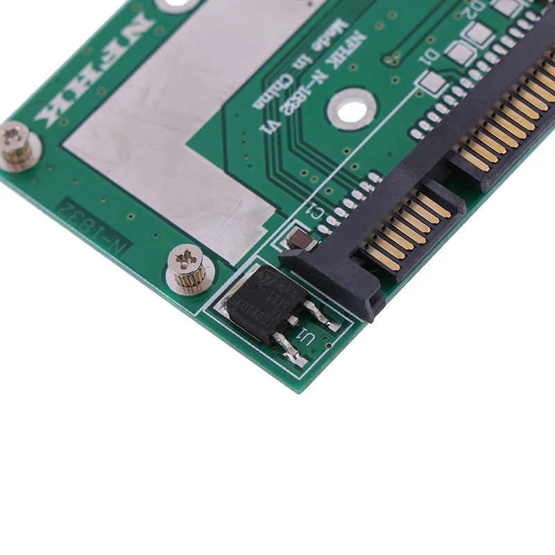 MSATA SSD to 2.5'' SATA 6.0gps adapter converter card module board mini pcie ssd Oasis Select