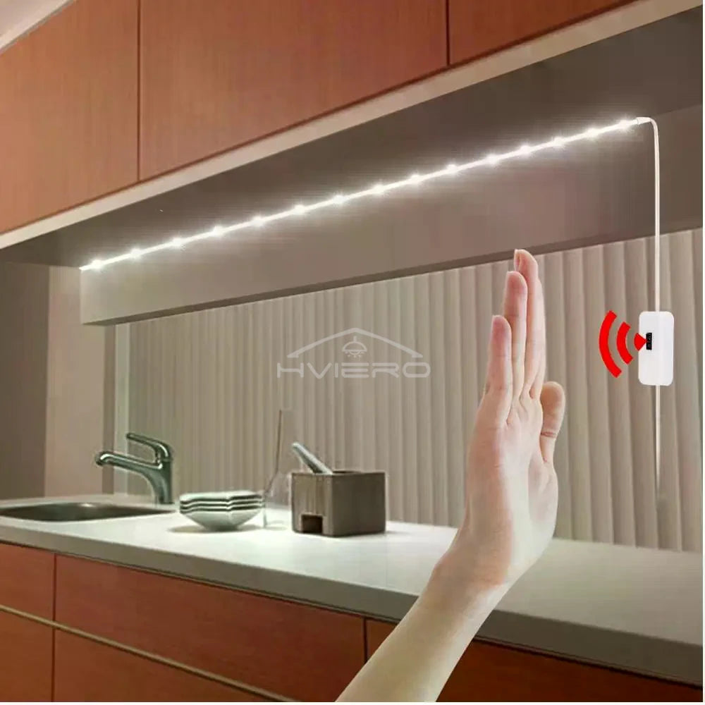 5M Hand Wave Sensor LED Strip Light | USB 5V Waterproof