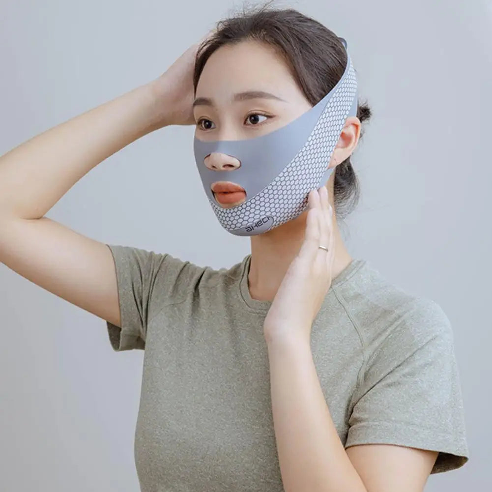 V-Shape Chin Lifting Strap – Adjustable Double Chin Mask Face Slimming Strap Oasis Select
