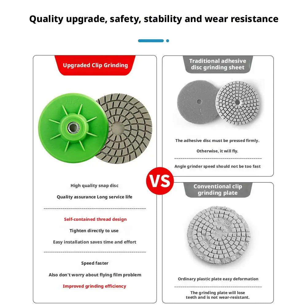 Dry Polishing Disc for Angle Grinder – Tile, Marble & Quartz