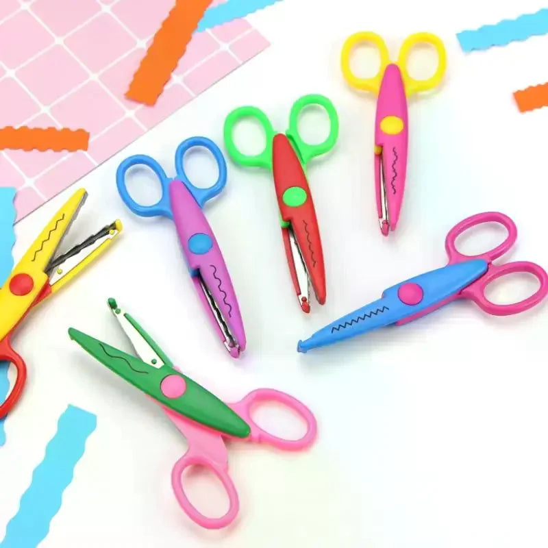 Wavy Lace Edge Scissors for Kids, Scrapbooking & Crafts