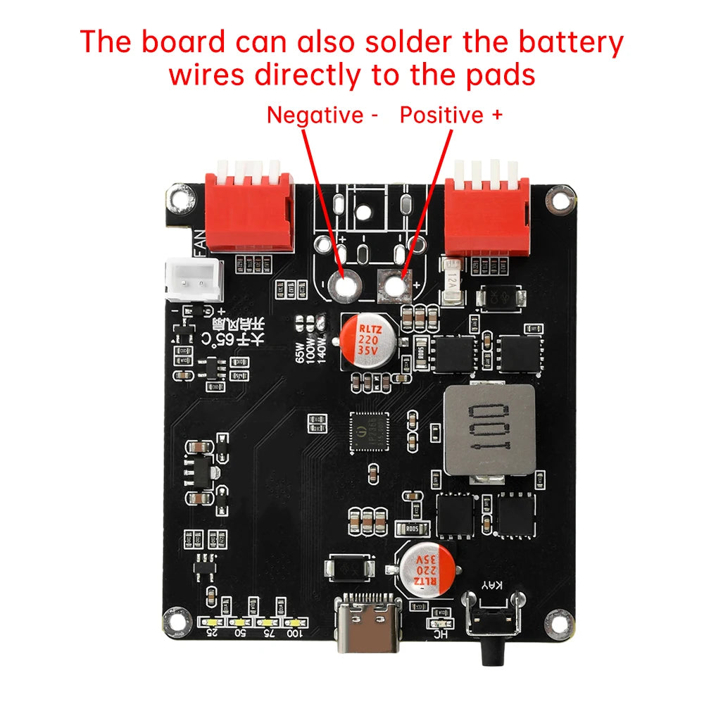 PD3.1 140W Bidirectional Fast Charging Module IP2366 2S 3S 4S 5S 6S Lithium Battery Charging Board Li-ion Lifepo4 BMS Charger Oasis Select