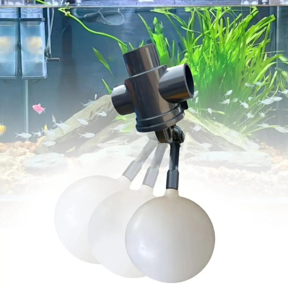 Automatic Float Valve for Water Tank Shut Off Supply ABS Material Control Adjustable Water Level for Pool Pond Fish Tank Water Oasis Select