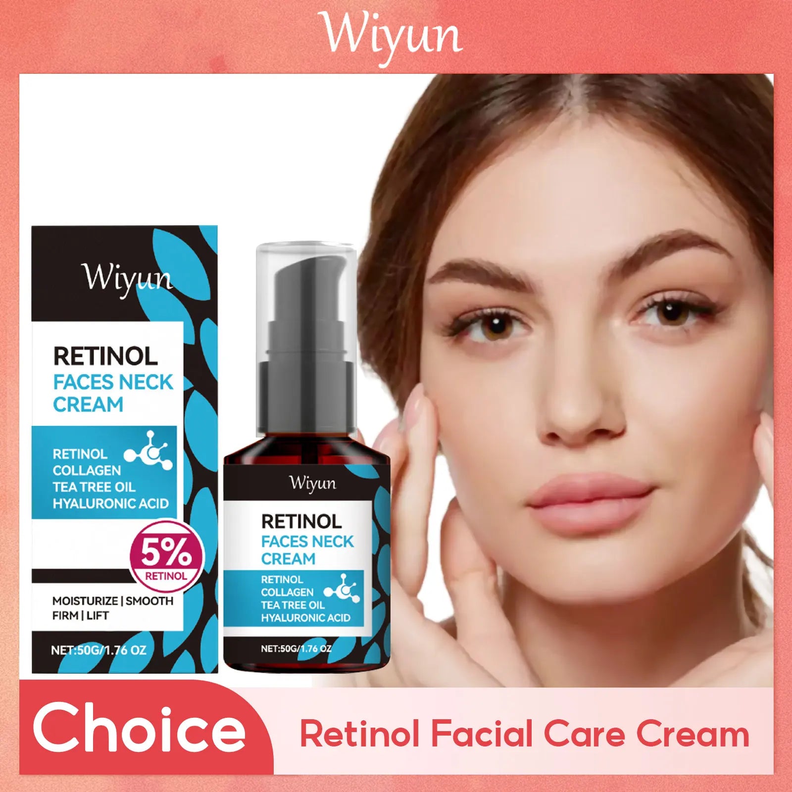 Retinol Collagen Firming Face Cream Lifting Tighten Neck Fade Fine Lines Shrink Pore Smooth Moisturizing Wrinkle Remover Cream Oasis Select