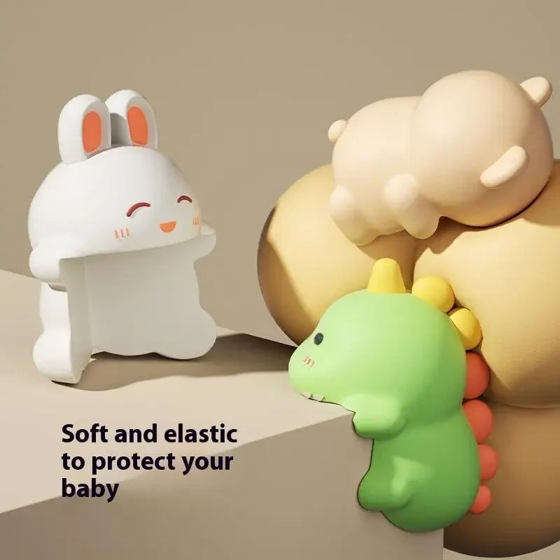 Cute Animal Baby Corner Guards – Soft PVC Table Edge Protectors