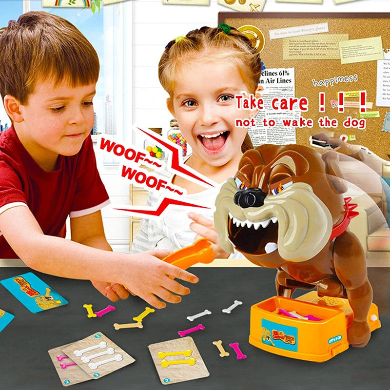 Don't Take Buster's Bones Bulldog Prank Action Board Game