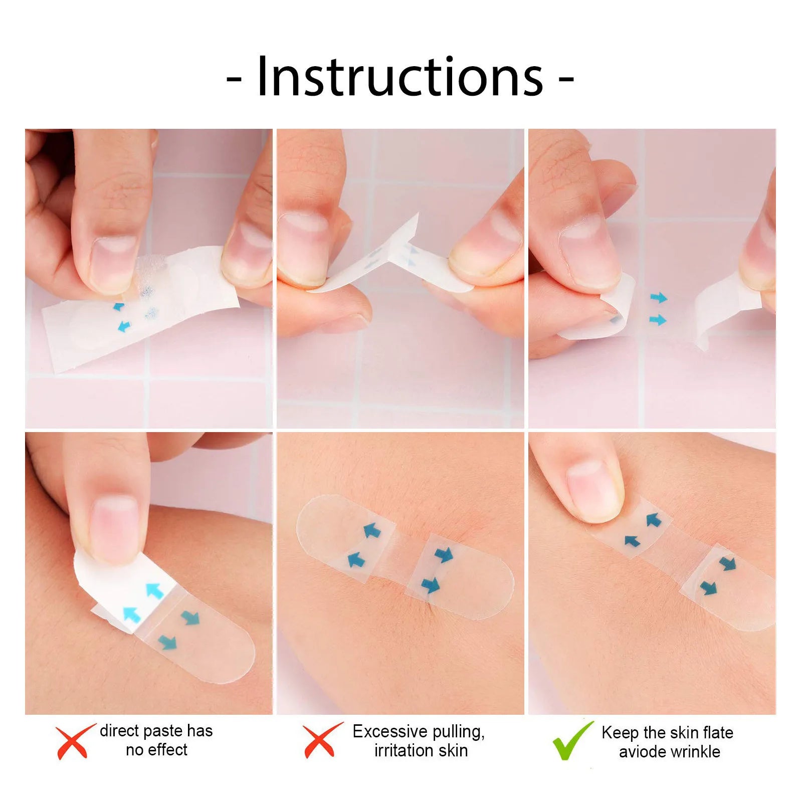 Invisible Face Lift Tape – V-Shape Neck, Eye & Chin Patches Face Lift Tape Oasis Select