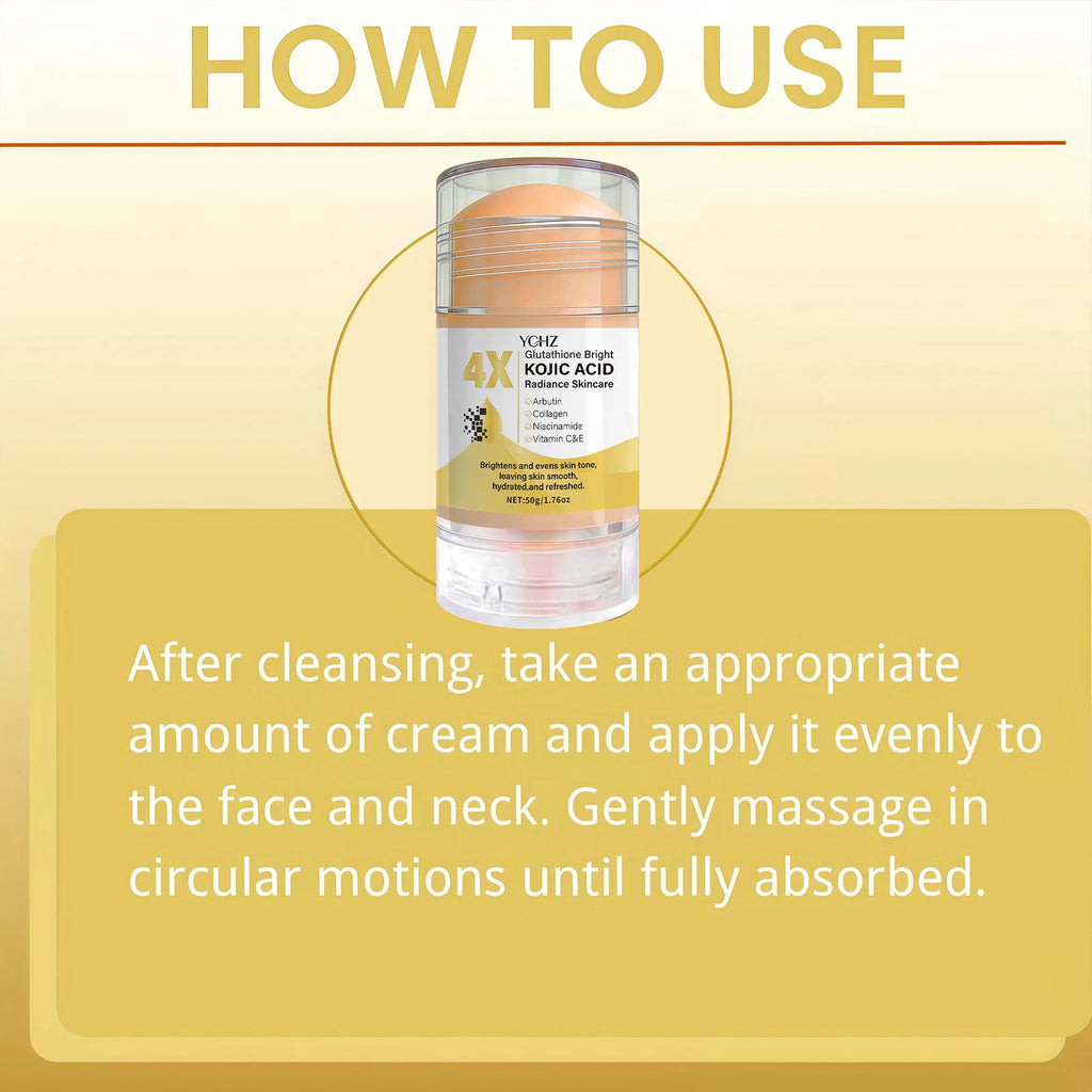 Kojic Acid Cream Stick – Brightening & Even Skin Tone | 50g