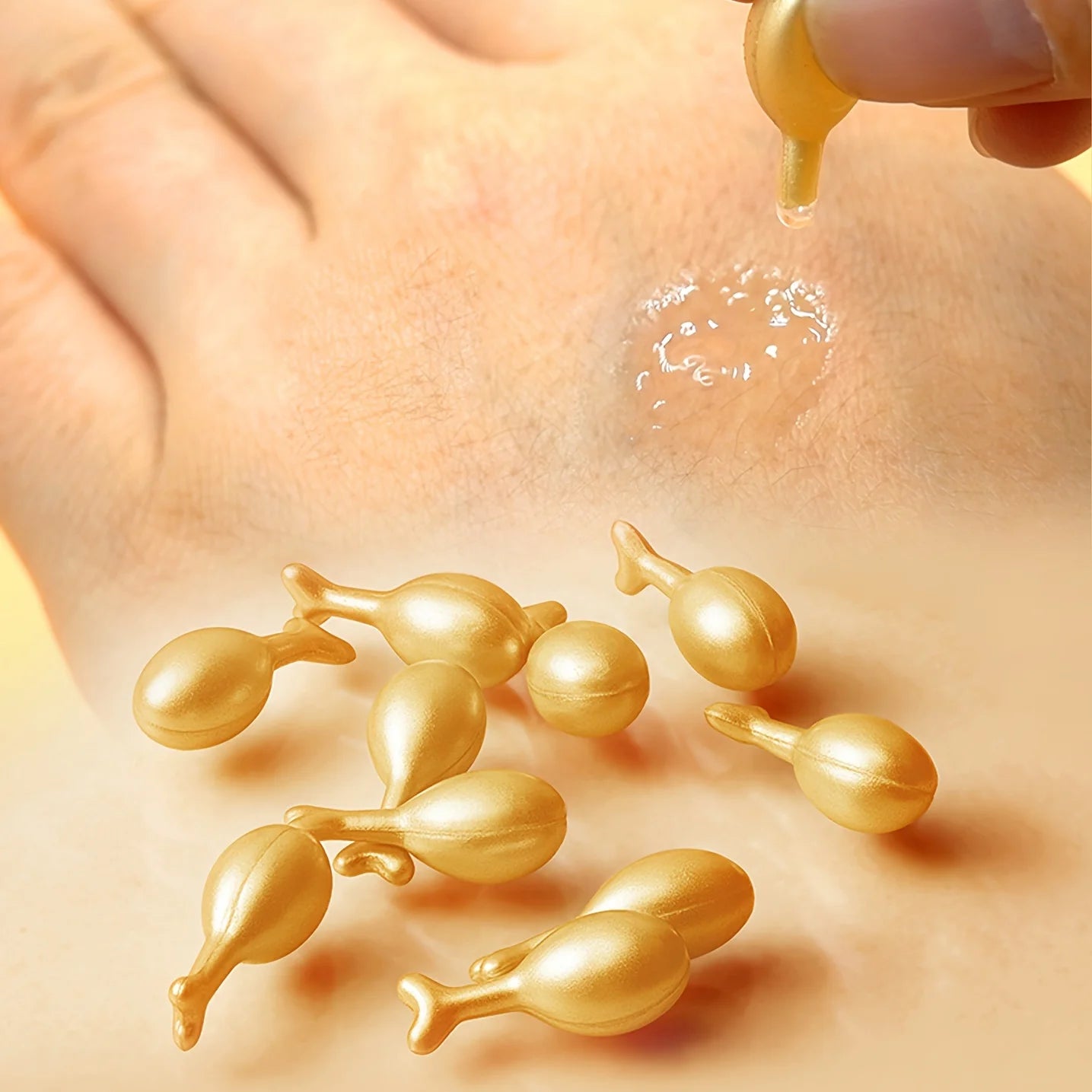 Fullerene Oligopeptide Essence Capsules – Hydrating & Smoothing 20pc Face Essence Capsules Oasis Select