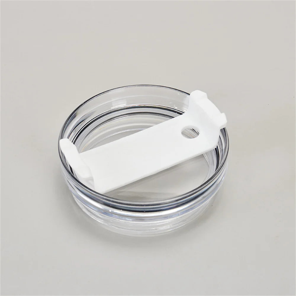 Replacement Lids for Stanley 40 oz Tumbler With Handle Cap Fit Quencher H2.0 40oz Mug Cup Accessories Oasis Select White 1