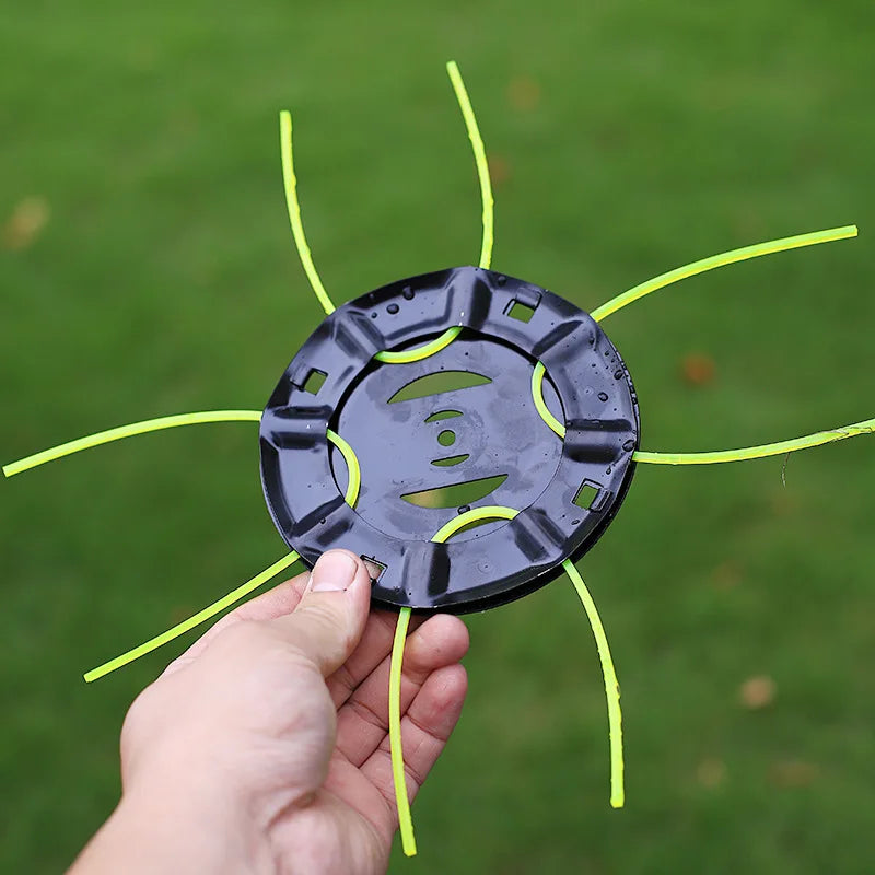 Steel Lawn Mower Head Free 4 Lines Replacement Lithium Grass Trimmer Head Removal Of Garden Weed Brushcutter Part Oasis Select