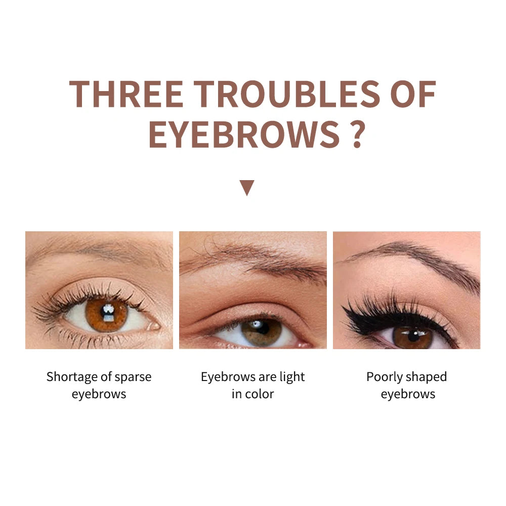 Peel-off Eyebrow Gel Waterproof And Sweat-proof Tattoo Long-Lasting Smudge-Proof Effect Natural Eyebrow Dye Eye Makeup Cosmetics Oasis Select